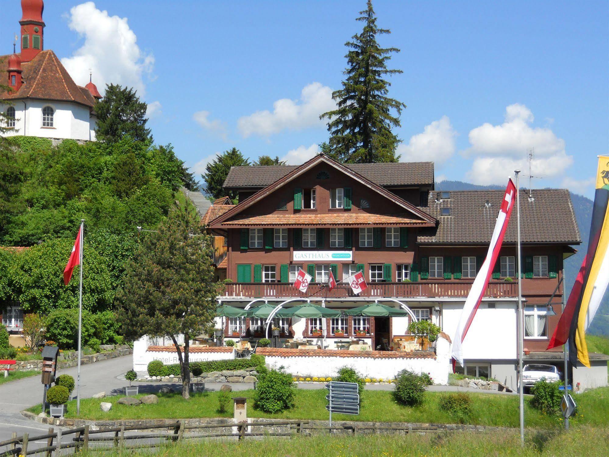 Gasthaus Paxmontana Sachseln Bagian luar foto